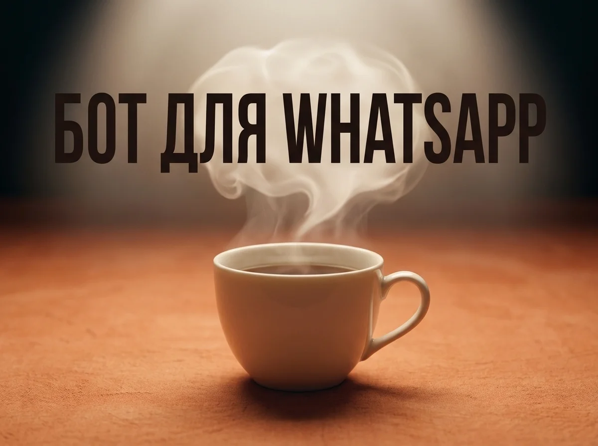 Интерфейс WhatsApp-бота с каталогом услуг, ценами и записью