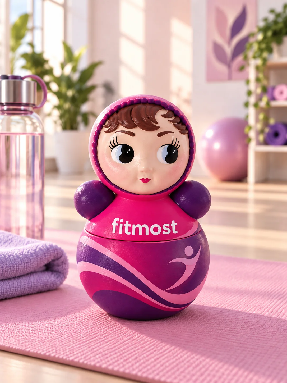 Неваляшка с брендированием для корпоративного подарка
