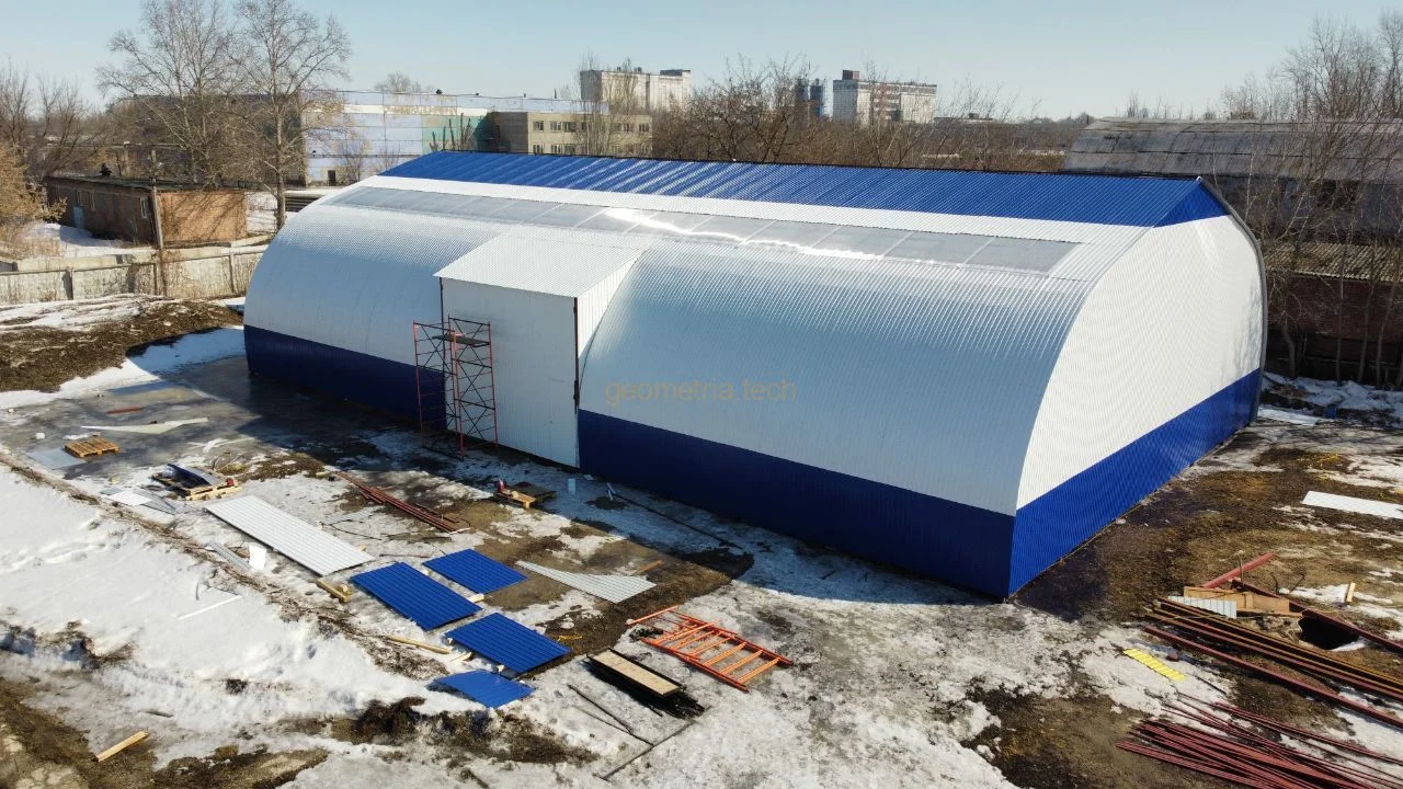 Каркасный ангар