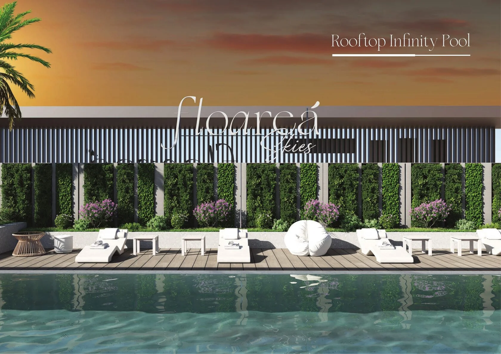 Rooftop Infinity Pool Floareá Skies