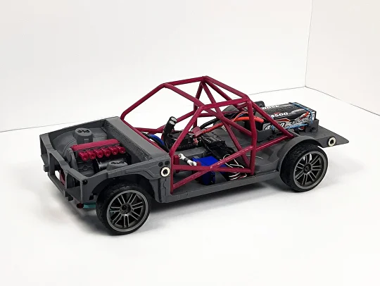 3d printed drift shop car