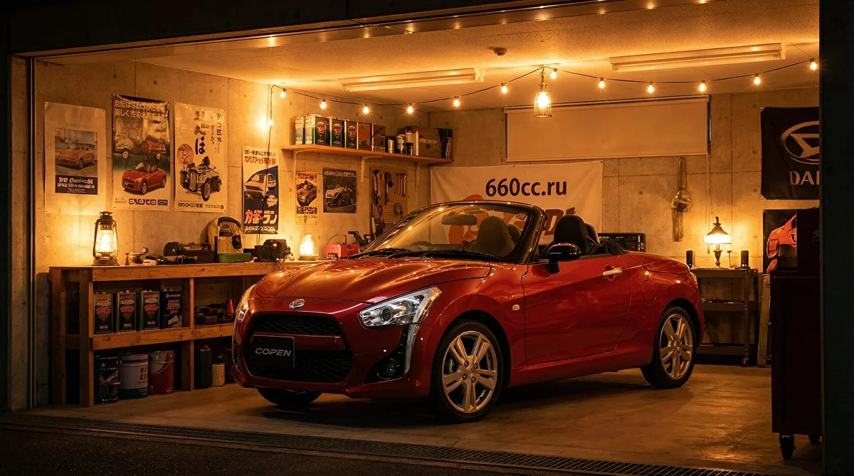 Красный Copen 2018 — фото из материалов 660cc
