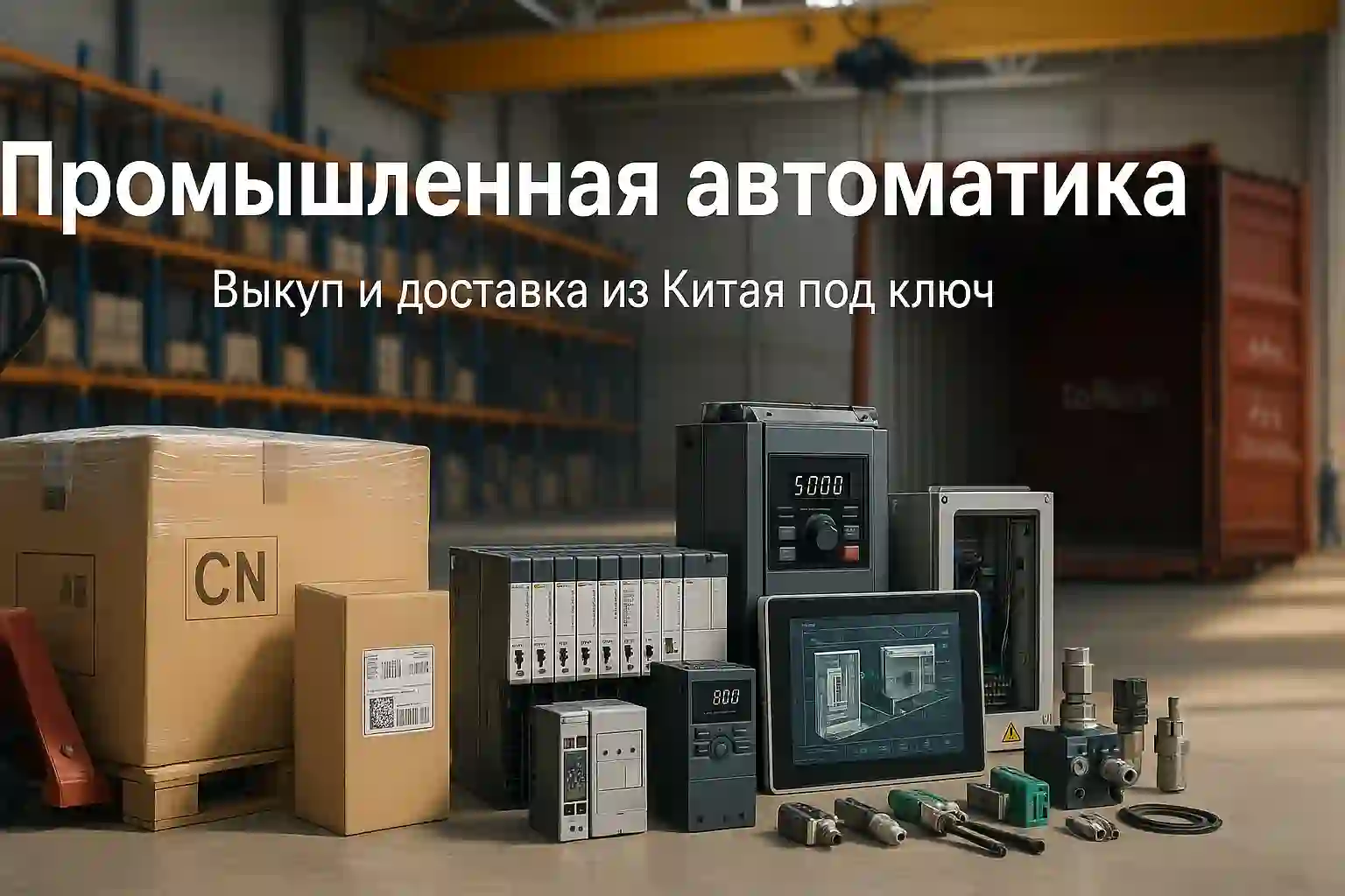 Промышленная автоматика — поставки под заказ из Китая