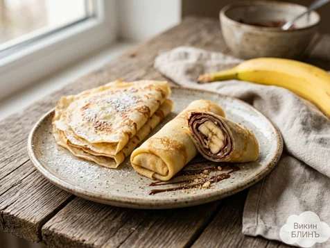 Банан Нутелла