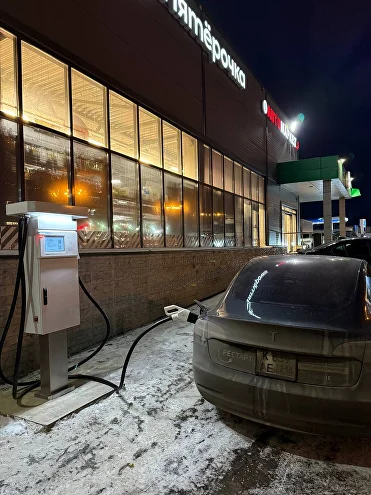 Зарядная станция в Набережных Морквашах