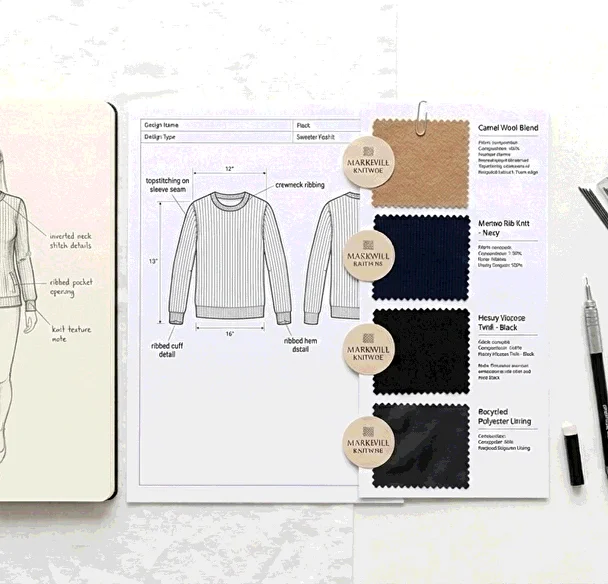 Конструкторское бюро Марквилл — разработка дизайна трикотажа