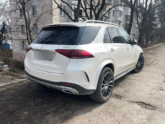 Mercedes-Benz GLE 450 на осмотре для оценки рыночной стоимости