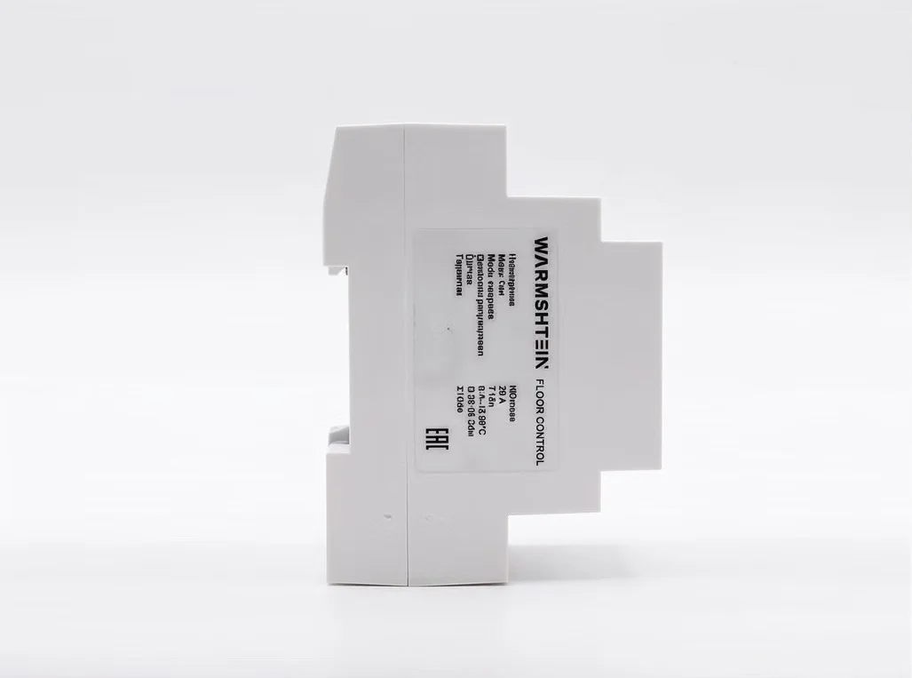 Warmshtein Floor Control 32A дисплей
