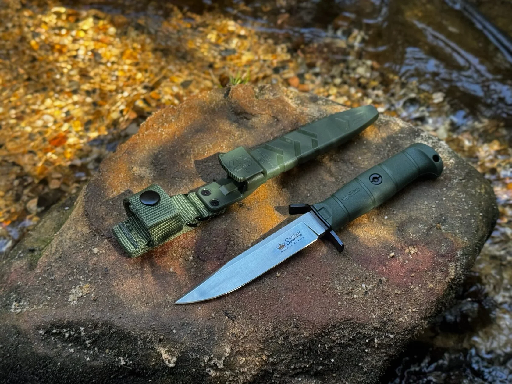 Kizlyar Supreme knives designed and manufactured for demanding outdoor use