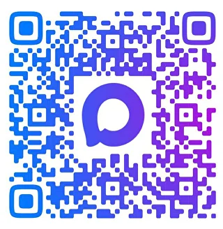 QR-код для связи в MAX
