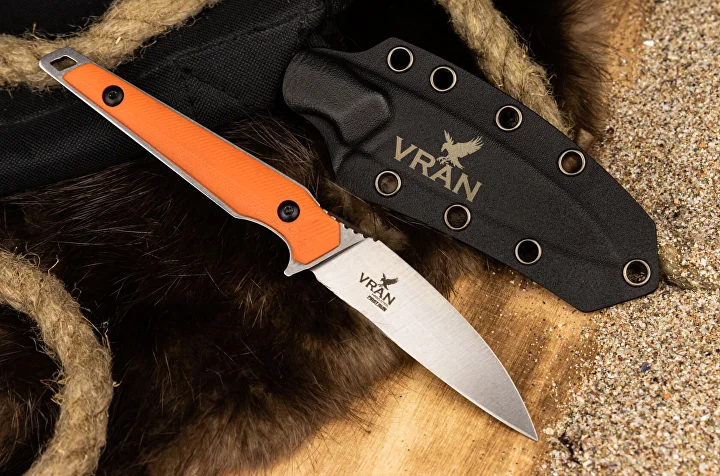 Kizlyar Supreme VRAN compact fixed-blade knife