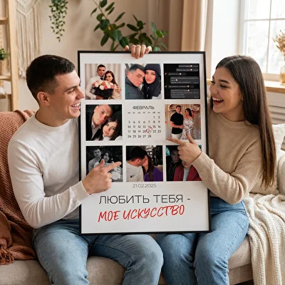 Постер с фото