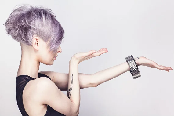 Классическая женская стрижка в студии HairFcker