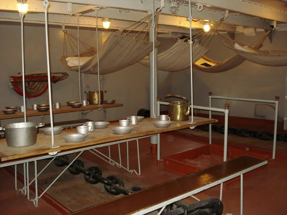 Интерьер крейсера Аврора 2