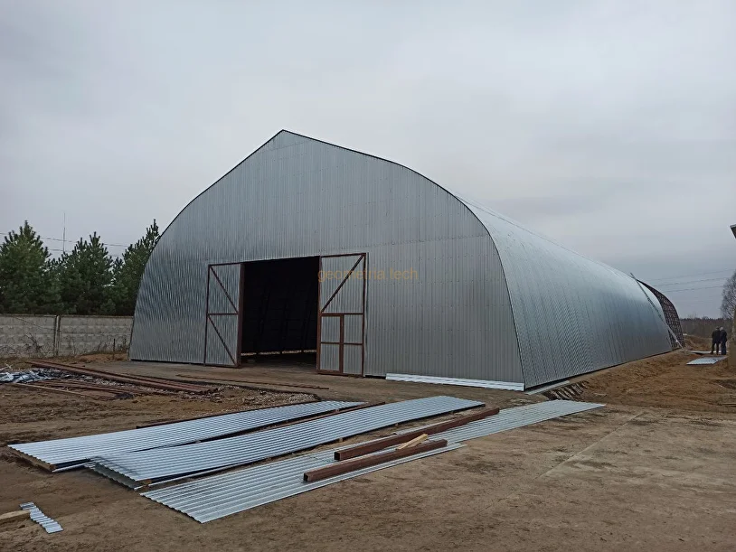 Каркасный ангар