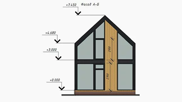 RAUM-SK.72 — Теплый дом 72 м² в стиле BARNHOUSE за 2−4 месяца на вашем  участке с гарантией по договору | IDEA DOM