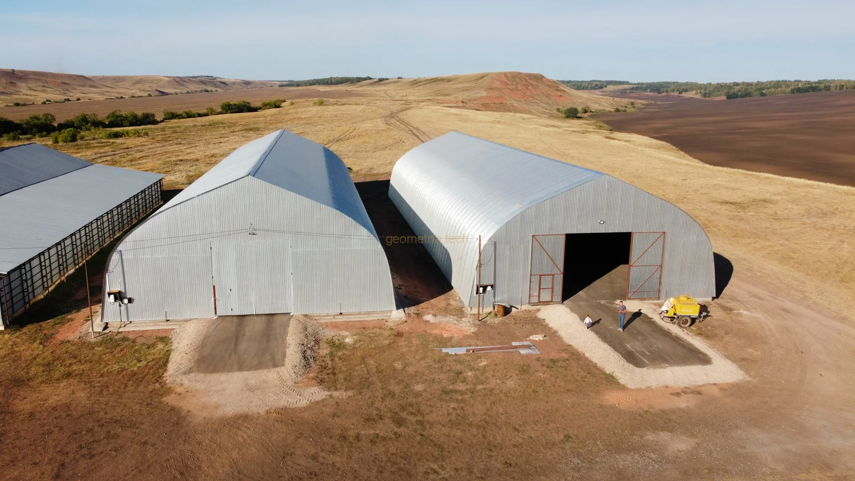 Каркасный ангар