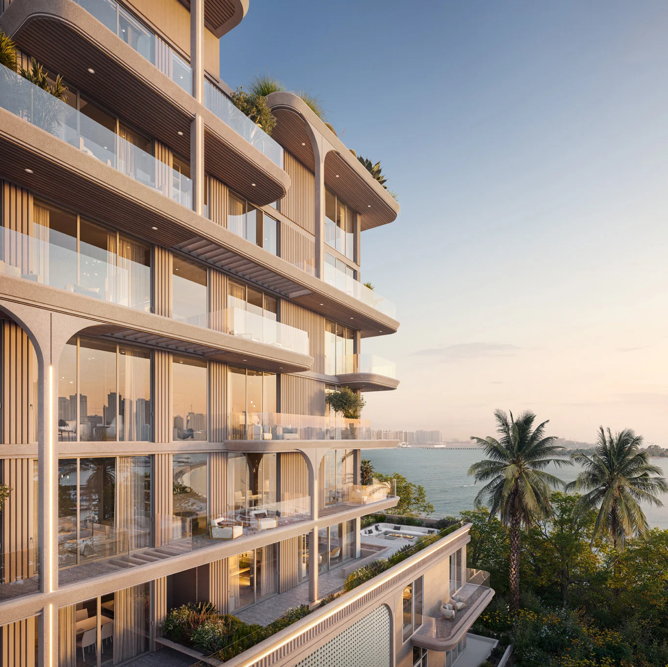 Балконы и архитектурные детали SOMA Residences