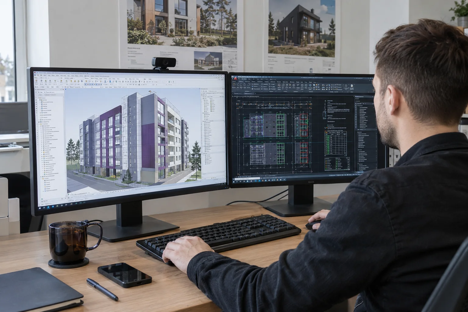 Проектирование фасада в 3D