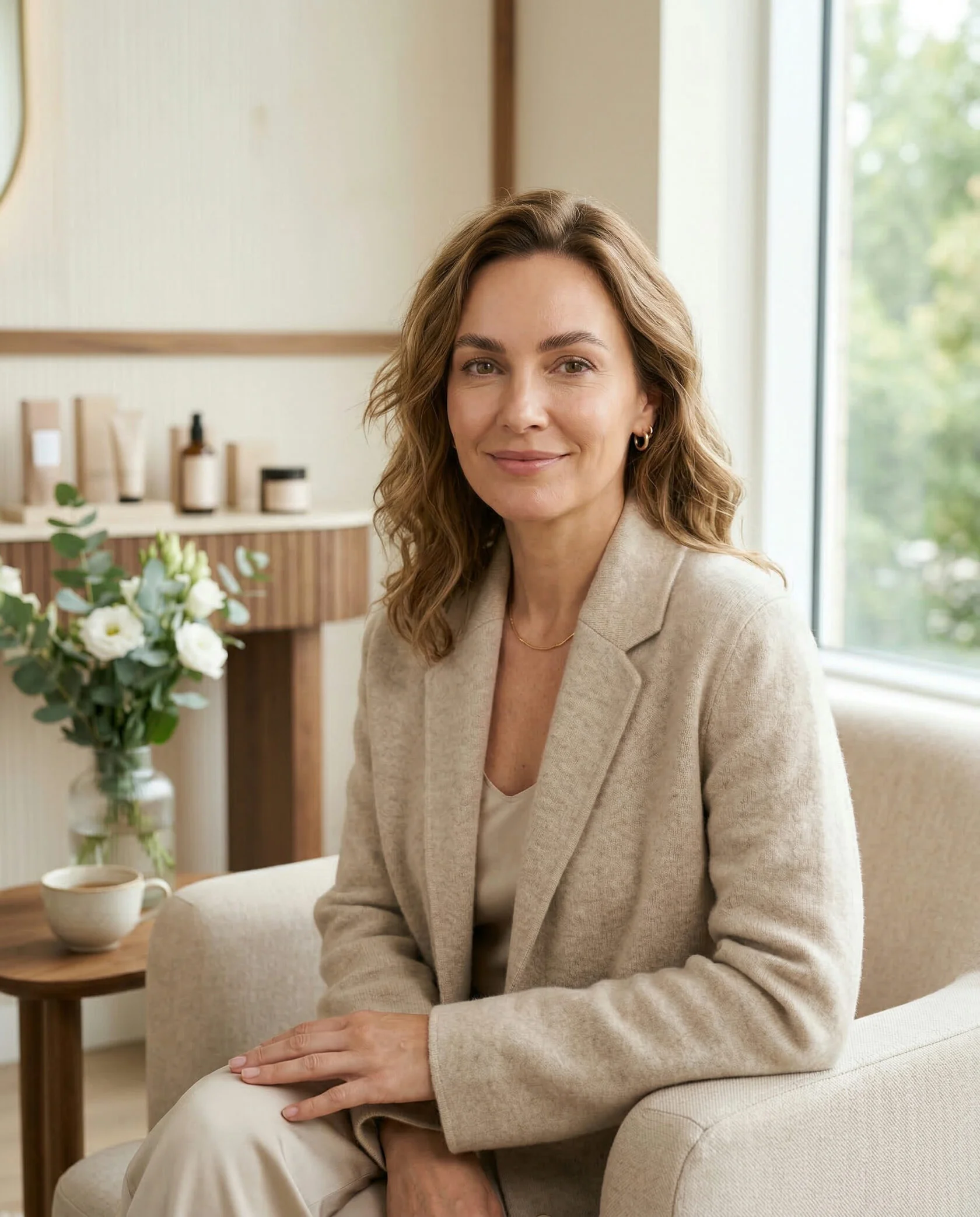 Мягкие современные брови после оформления в премиальном салоне