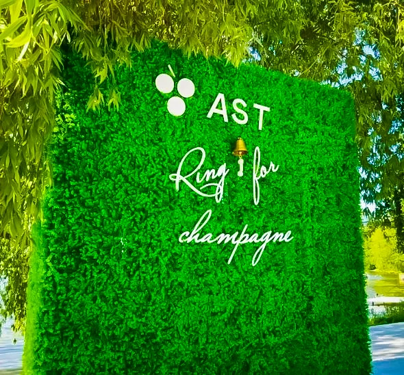 Фотозона Рука с шампанским