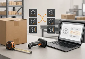 Ручной перенос габаритов коробки в учётную систему