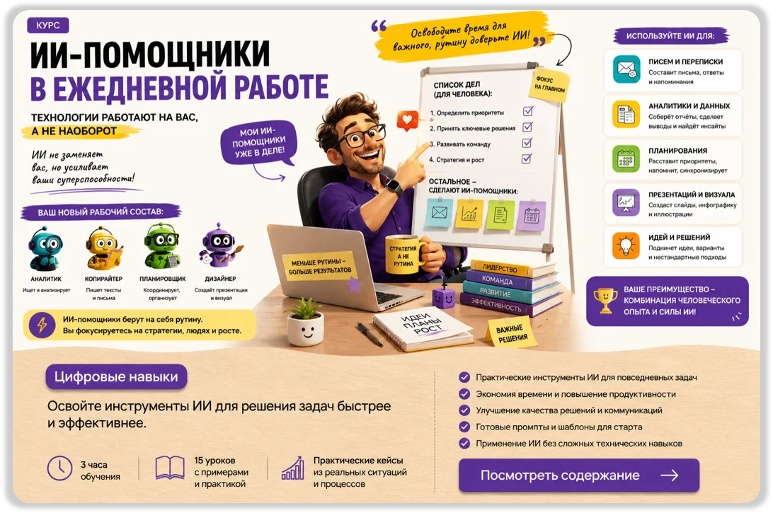 Пример корпоративного курса