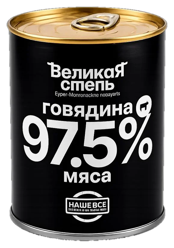 Говяжья тушёнка Великая Степь