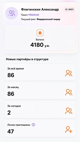 Личный кабинет Innovate