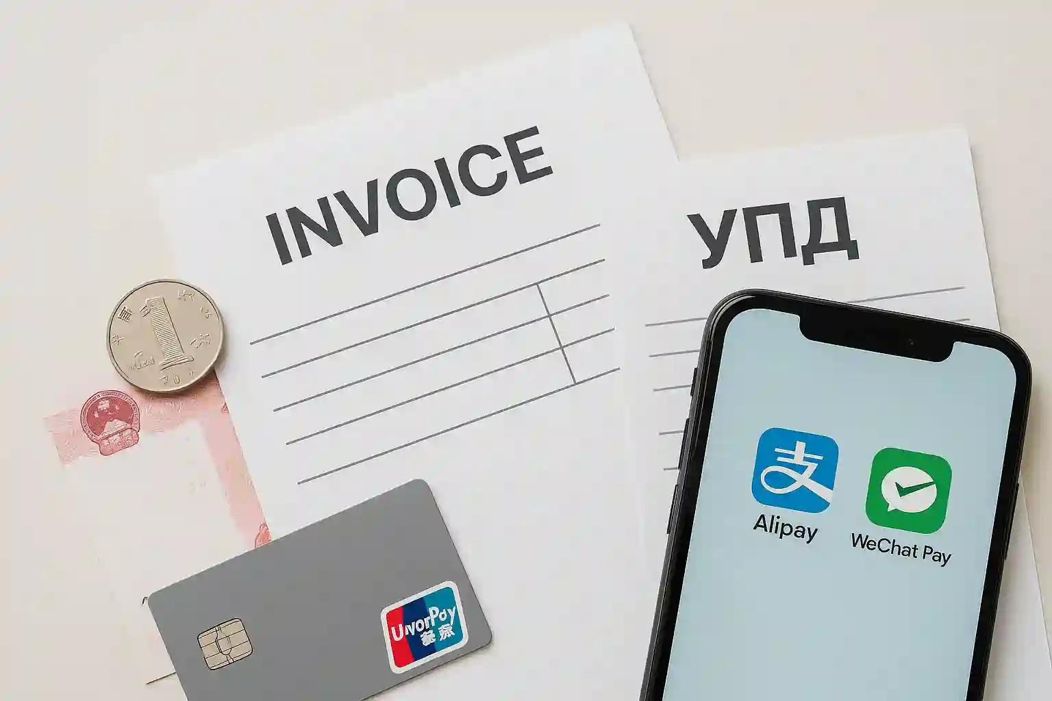 УПД и INVOICE Asia Resource