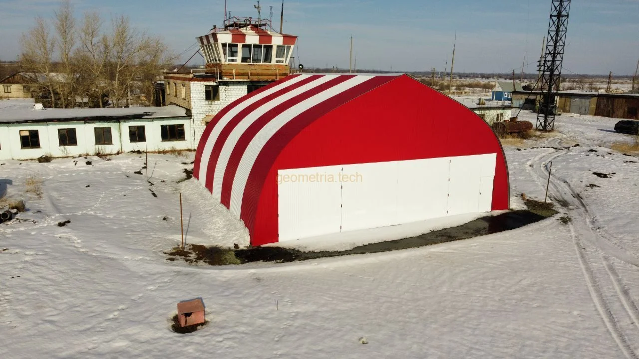 Каркасный ангар