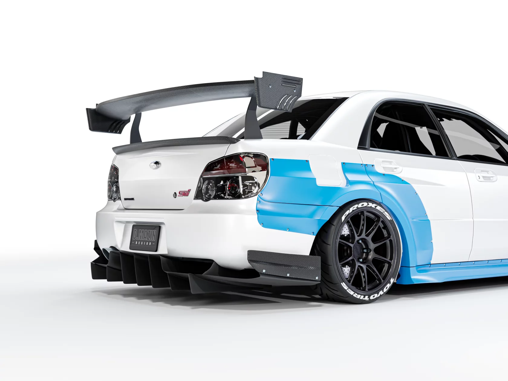 FENDERIST SPEC R Full Set ver 2.0 / WIDE BODY KIT SUBARU IMPREZA