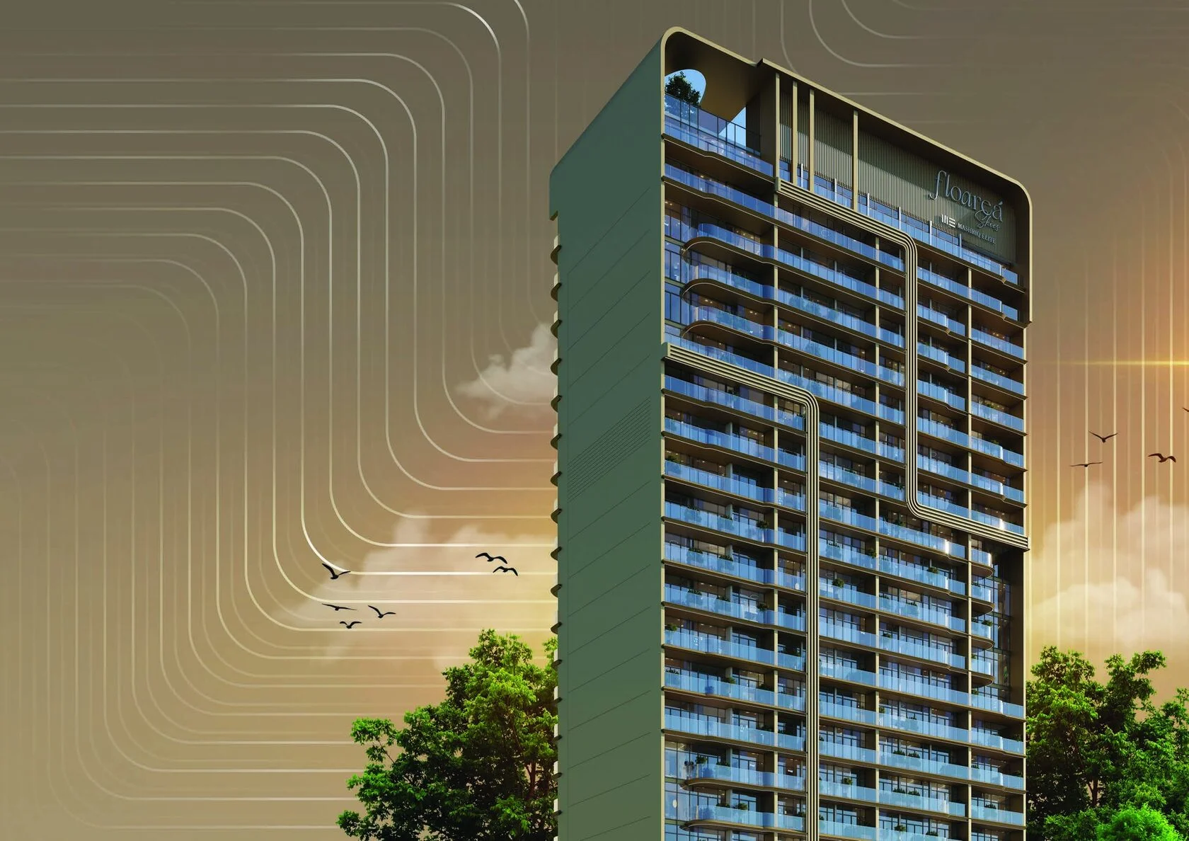 Floareá Skies в Jumeirah Village Circle