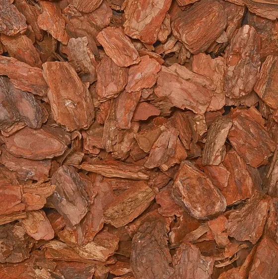 Мульча из коры сибирской лиственницы купить в мешках