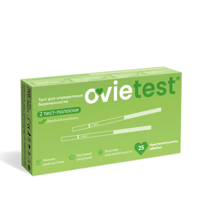 Тесты для определения беременности O`vietest