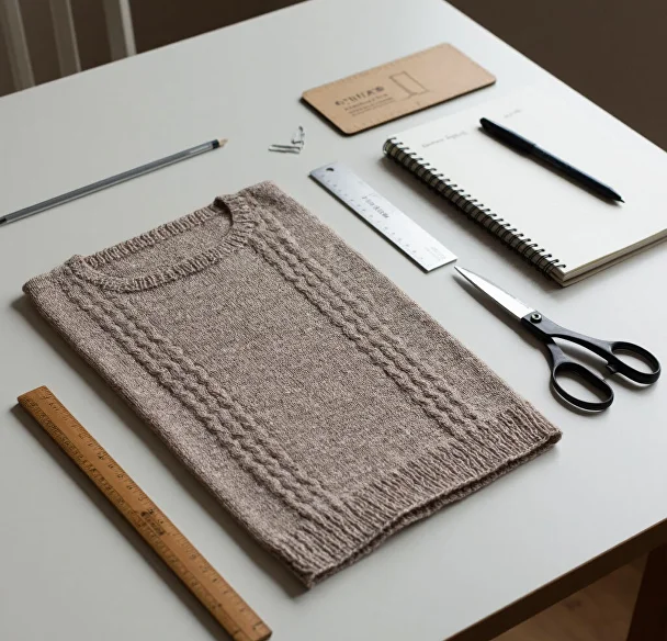 Сигнальные образцы трикотажа перед производством