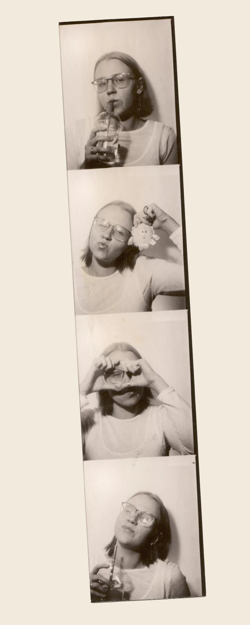 Готовая фотолента из фотокабины