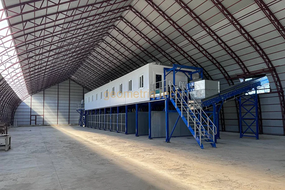 Каркасный ангар