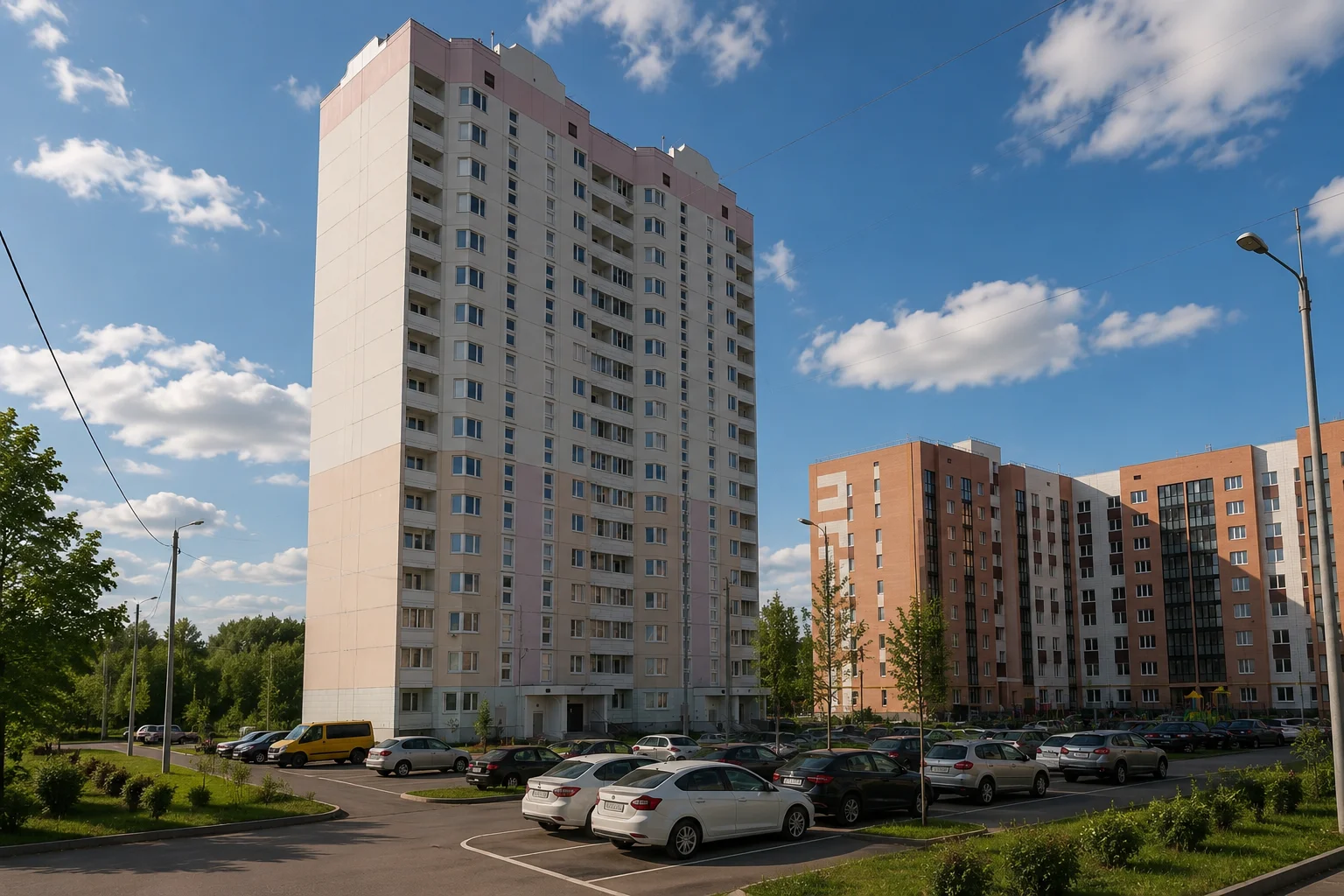 Парковка ЖК Мамулино