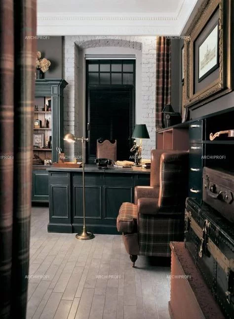 Английский стиль в интерьере квартиры и дома, фото дизайна кухни, комнаты и гостиной - Designboom