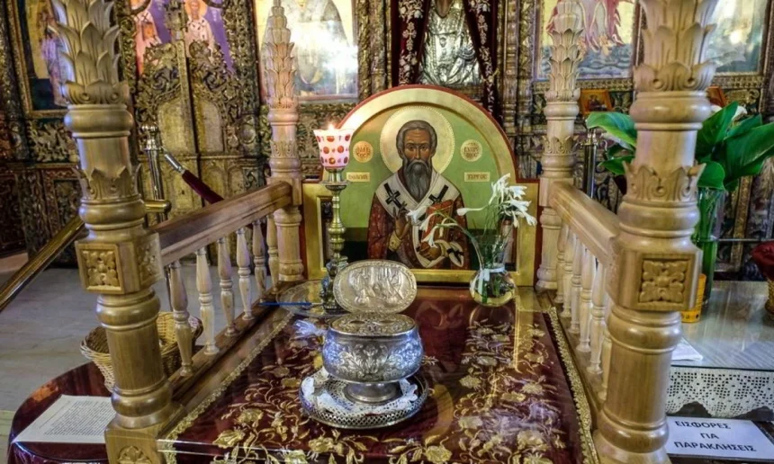 Молебен Киприану и Устинье