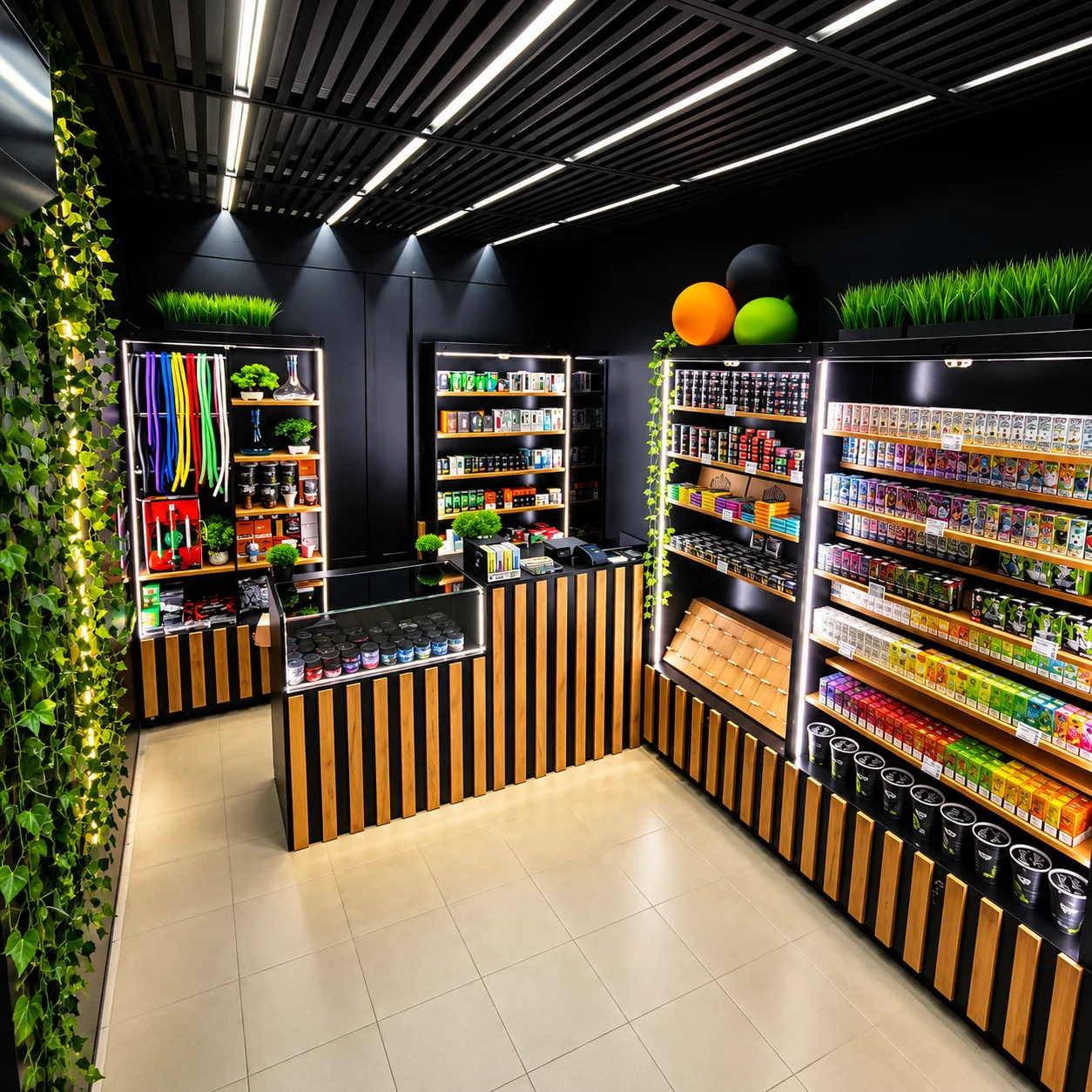 Smoking Shop, Губкинский — внутри