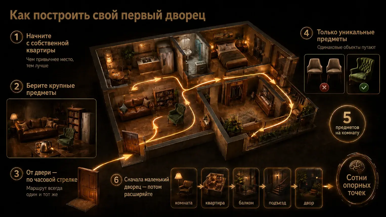 Как построить свой первый дворец