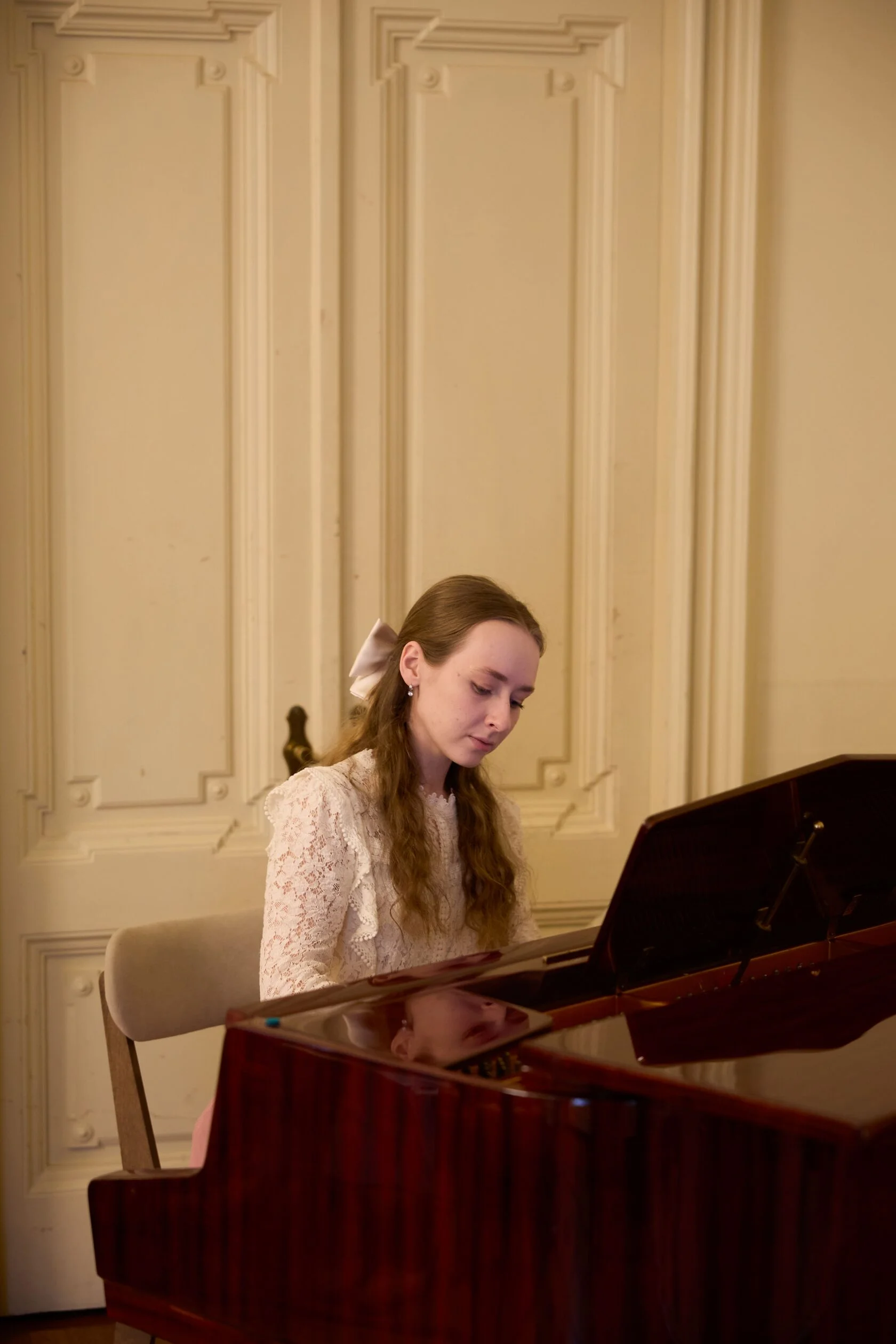 Яна Черкашина — преподаватель фортепиано