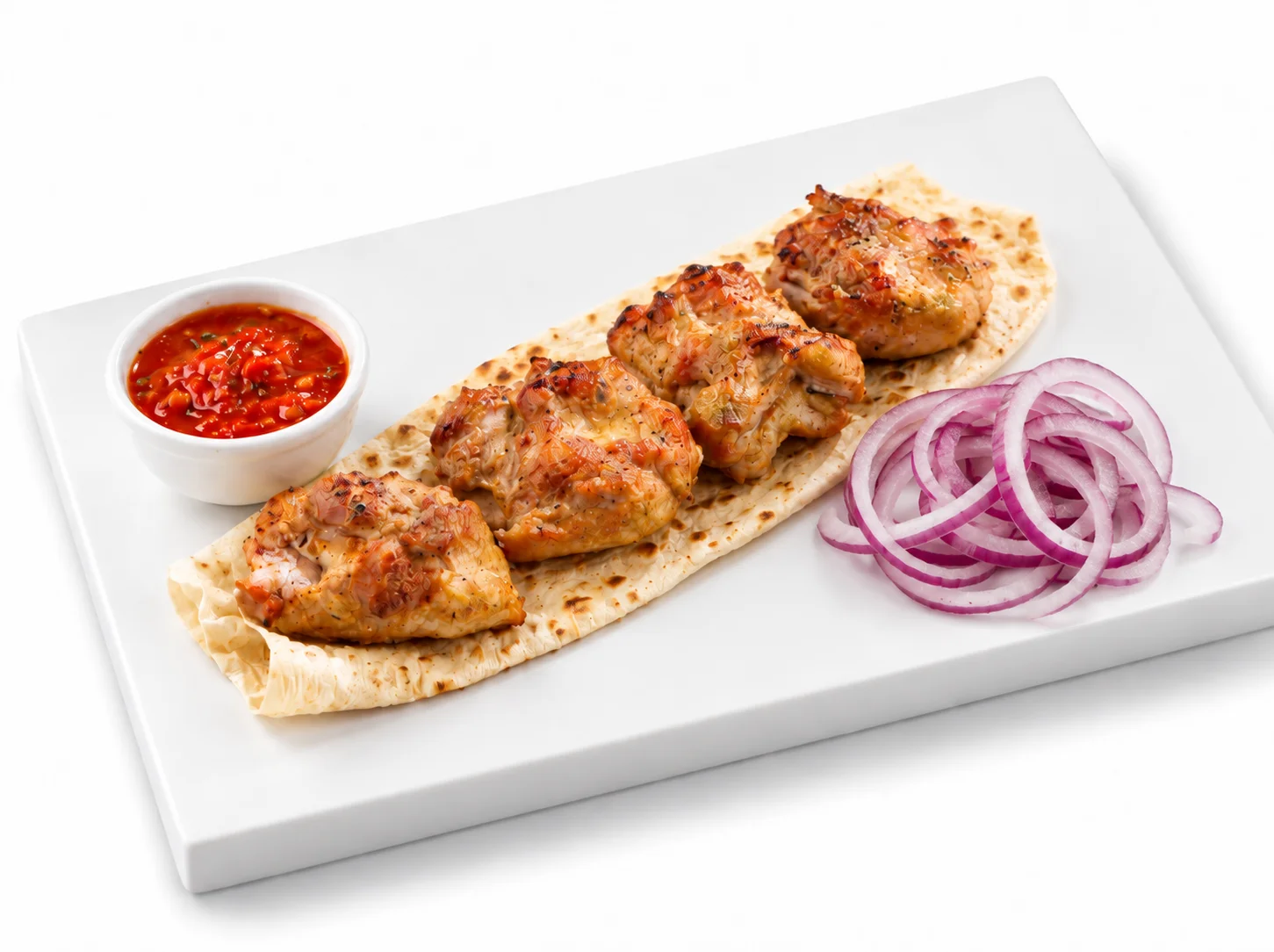 Шашлык из куриного окорока