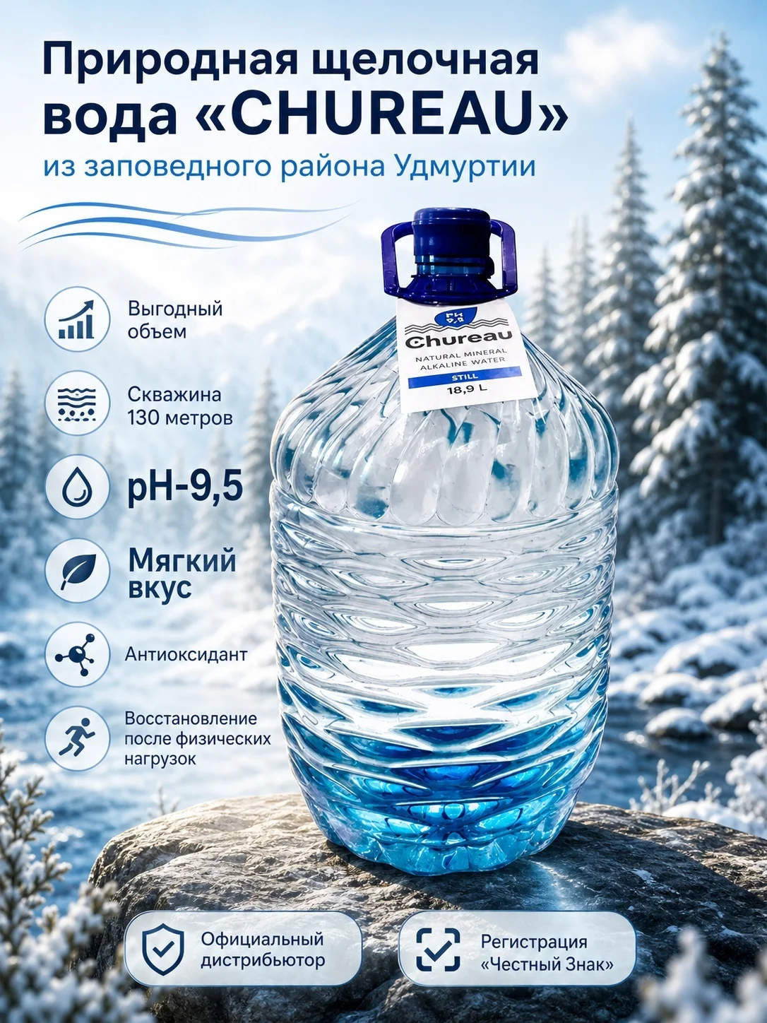 Чуроу 18,9 л
