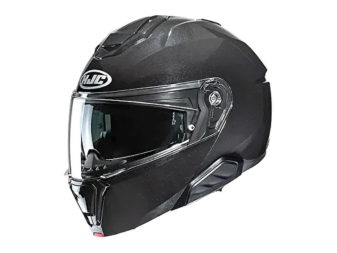 Мотошлем-интеграл HJC i91 METAL BLACK, чёрный — мотосалон SPB-HS, СПб