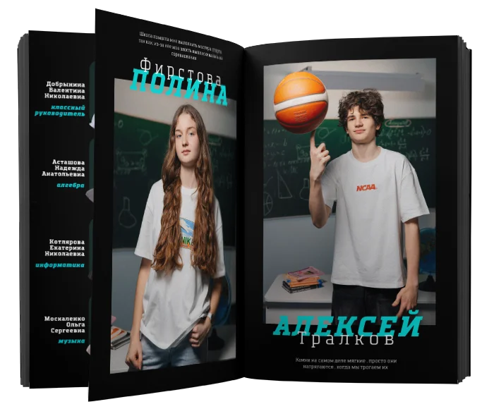 Разворот альбома «Премиум+»
