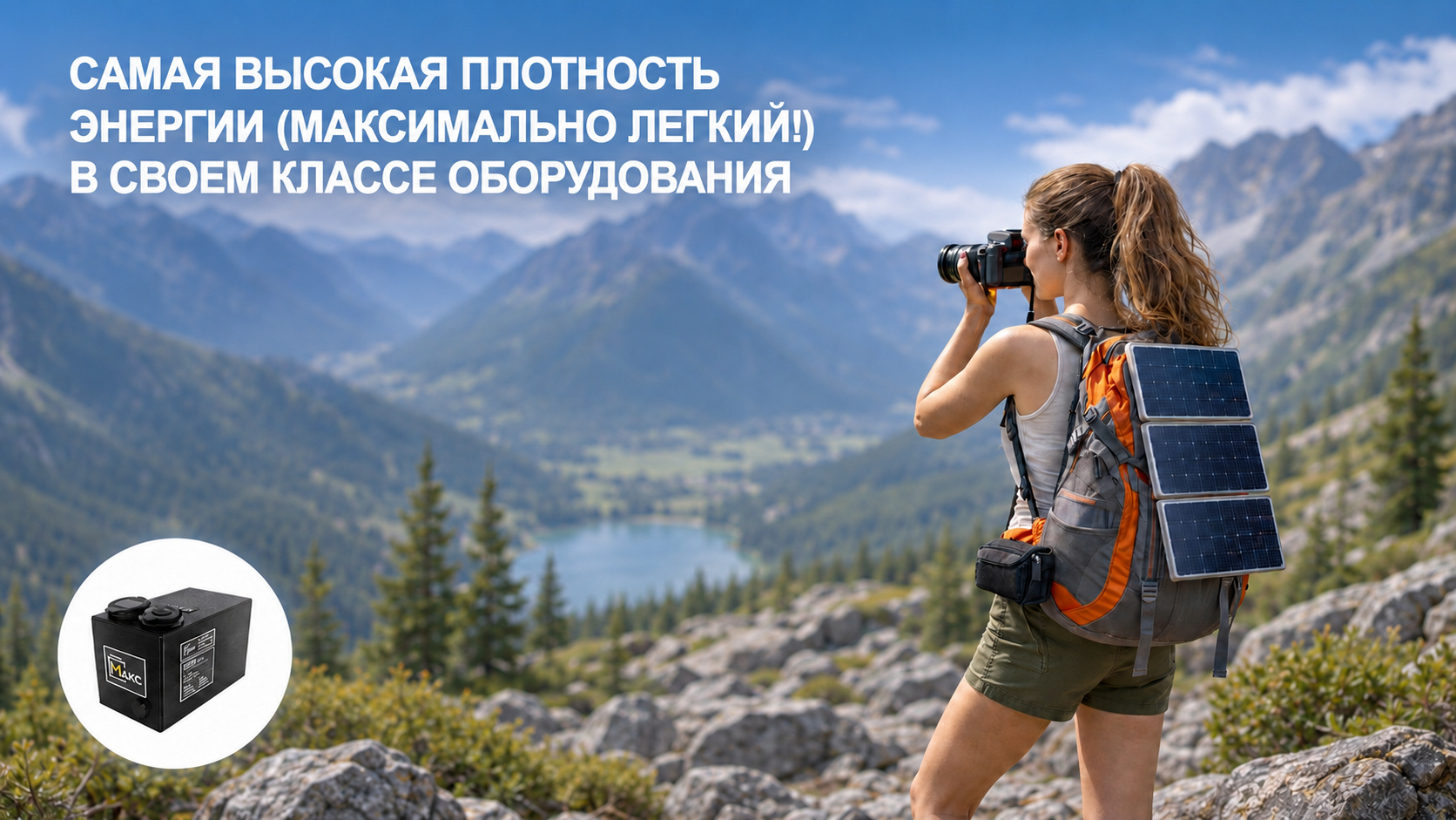 Солнечная панель и сквозной заряд