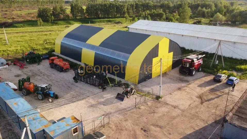 Каркасный ангар